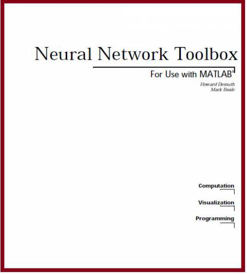 جعبه ابزار شبکه عصبی در Neural Network Toolbox in Matlab